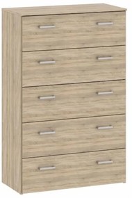 komód, tölgy sonoma, GARBO 5