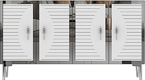 Tuna 120 - White, Silver