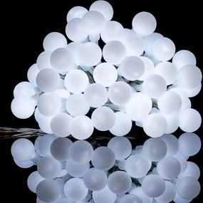 VOLTRONIC® Világítás 20 m 200 LED hideg fehér + vezérlő