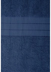 Sötétkék pamut törölköző szett 4 db-os 50x100 cm – Good Morning