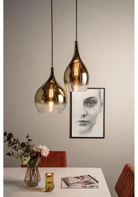 Drup aranyszínű üveg függőlámpa, ø 26 cm - Leitmotiv