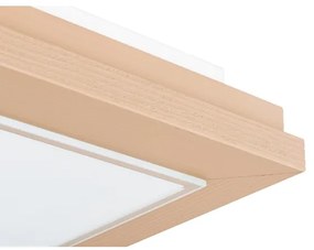 Argon 1866 - Mennyezeti lámpa TABOR 4xE27/15W/230V 42x42 cm bézs