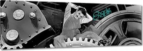 Festmények 120x40 Charlie Chaplin