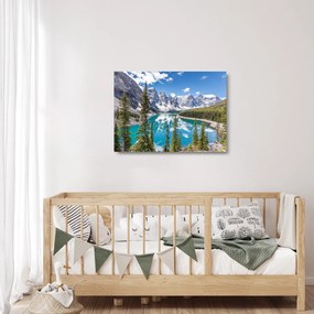 Üveg kép - Banff Nemzeti Park (70x50 cm)
