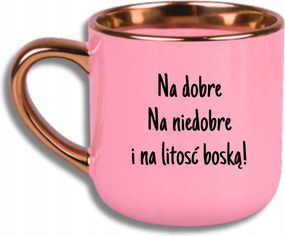 Bögre Rózsaszín Elegáns Nagy Vicces Ajándék Jó Rossz