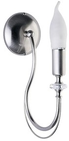 Jupiter 1689 - Fali lámpa MELANI 1xE14/40W/230V ezüst