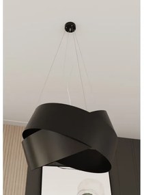 Csillár zsinóron VIENO 3xE27/15W/230V fekete