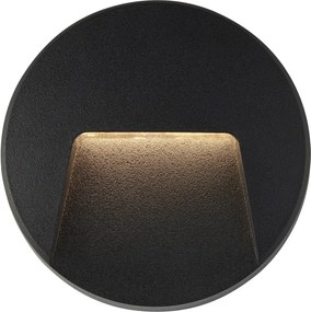 ENDON 99545 SEVERUS Modern Kültéri Fali Lámpa Fekete, Átlátszó IP44