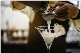 Poszterek 120x80 A csapos kinyitja a palackot