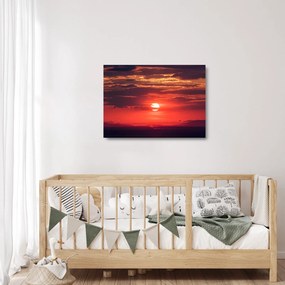Színes nap képe (üvegen) (70x50 cm)