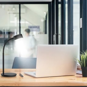 Solight WO3000-B- LED Dimmelhető asztali lámpa LED/4,5W/5V 3000/4000/6500K fekete