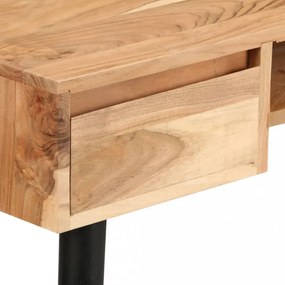 tömör akácfa íróasztal 118 x 45 x 76 cm