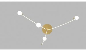 Zambelis 22248 - LED dimmelhető csillár zsinóron LED/42W/230V arany