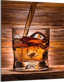 Üveg Vágódeszka 40x52 Whisky a Konyhába