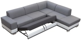 Sarokkanapé Darcia (sötétszürke + sárga) (J). 1031372
