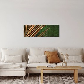 Kép levéllel (órával) (90x30 cm)