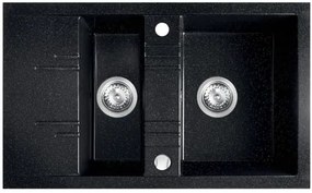 Mosogatótálca Novaservis fekete 79x17,6 cm DRGM34879HA
