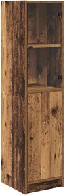 vidaXL Magasfiú Öreg fa 35 x 37 x 142 cm Faanyag