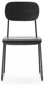 Fekete étkezőszék szett 2 db-os Aira – Marckeric