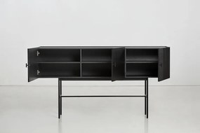 Komód "Array", 180 x 97 cm, 2 verzió - Woud Variáns: tölgyfa, fekete
