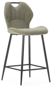 Zöld bárszék szett 2 db-os (ülésmagasság 65 cm) Muli – Marckeric