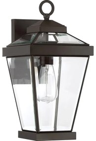 Quoizel QZ-RAVINE2-M-Kültéri fali lámpa RAVINE 1xE27/60W/230V IP44 barna
