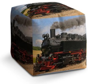 Cube zsámoly mozdony 3, színes