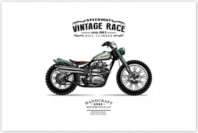Poszterek 120x80 Motorkerékpár Antik Vintage