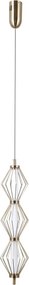 ITALUX PND-34403-3V-HBR SEVIL Modern Led Függesztett Lámpa Arany LED IP20