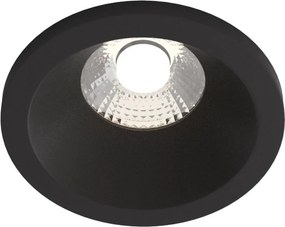 MAYTONI DL034-L12W4K-D-B ZOOM Fürdőszobai Beépíthető Lámpa Fekete LED IP65