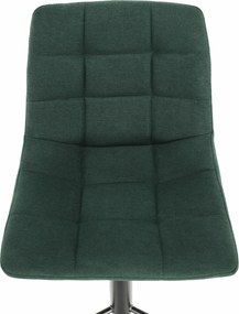 Bárszék, zöld/fekete, LAHELA