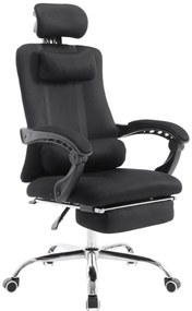 Fellow szövet irodai forgószék, dönthető háttámlával, lábtartóval, állítható fejtámlával