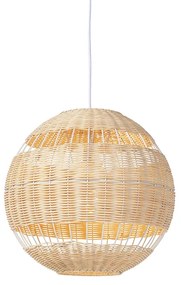 Rusztikus függőlámpa rattanból - Rattan