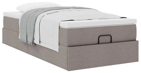 oszmán ágykeret matraccal tópszín 90x200cm szövet