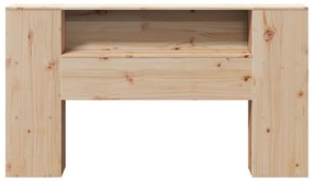tömör fenyőfa fejtámla tárolóval 120 cm