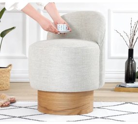 Gyerekfotel RIKI 40x47 cm világosszürke