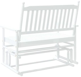 fehér tömör nyárfa hintapad 118 x 70 x 104,5 cm