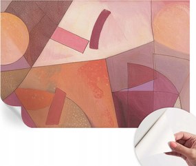 Design fali fotótapéta öntapadós színes formák 104x70 cm