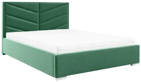St5 ágyrácsos ágy, zöld (140 cm)