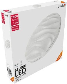 Avide LED Mennyezeti Lámpa Selene 24W 380*70mm NW 4000K