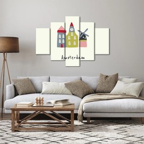 Kép - Európa városai N⁰4 (150x105 cm)