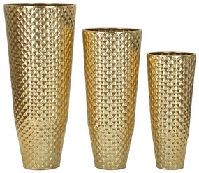 Vázatartó glotty készlet3 db ø 48x110-40x93-33x77cm