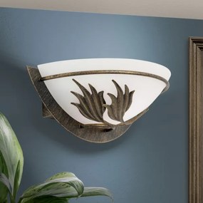 Orion WA 2-1196/1 - Fali lámpa FLEUR 1xE14/60W/230V bronz