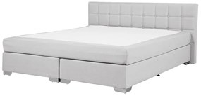 Franciaágy Boxspring 180 cm ADIR (matracokkal) (világosszürke). 1007076