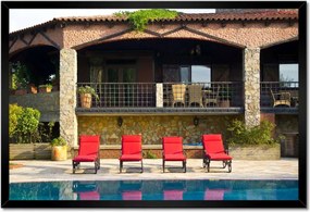 Poszterek keretben 60x40 Napozóágyak