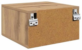 Fali éjjeli szekrény Artisan tölgy 35 x 35 x 20 cm Faanyag