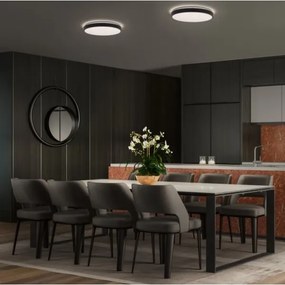 Osram - LED mennyezeti lámpatest ORBIS LONDON LED/24W/230V, Ø 39,5 cm, fekete