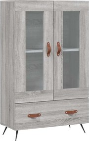 vidaXL szürke sonoma szerelt fa magasszekrény 69,5 x 31 x 115 cm