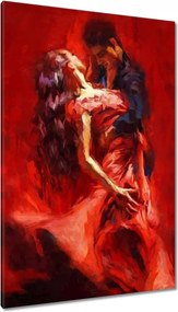 Vászonkép 80x120 Forró tánc Nő