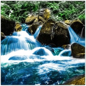 Poszterek 140x140 Hegyi vízesés